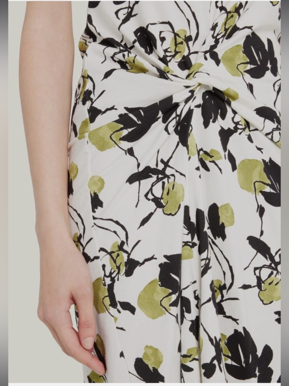 Tanya Taylor Ira Floral Midi Dress XS NWT | Summer Wedding Guest Garden Party - Picture 6 of 11